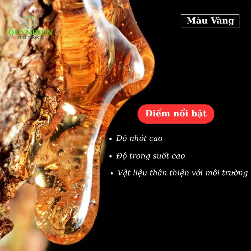 Keo Nến Nhỏ 7mm Màu Vàng