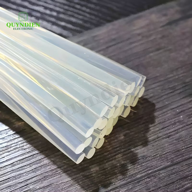 Keo Nến Nhỏ 7mm Màu Trắng