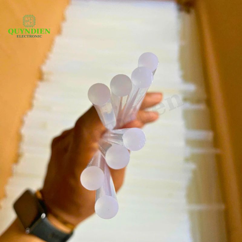 Keo Nến Lớn 11mm Màu Trắng
