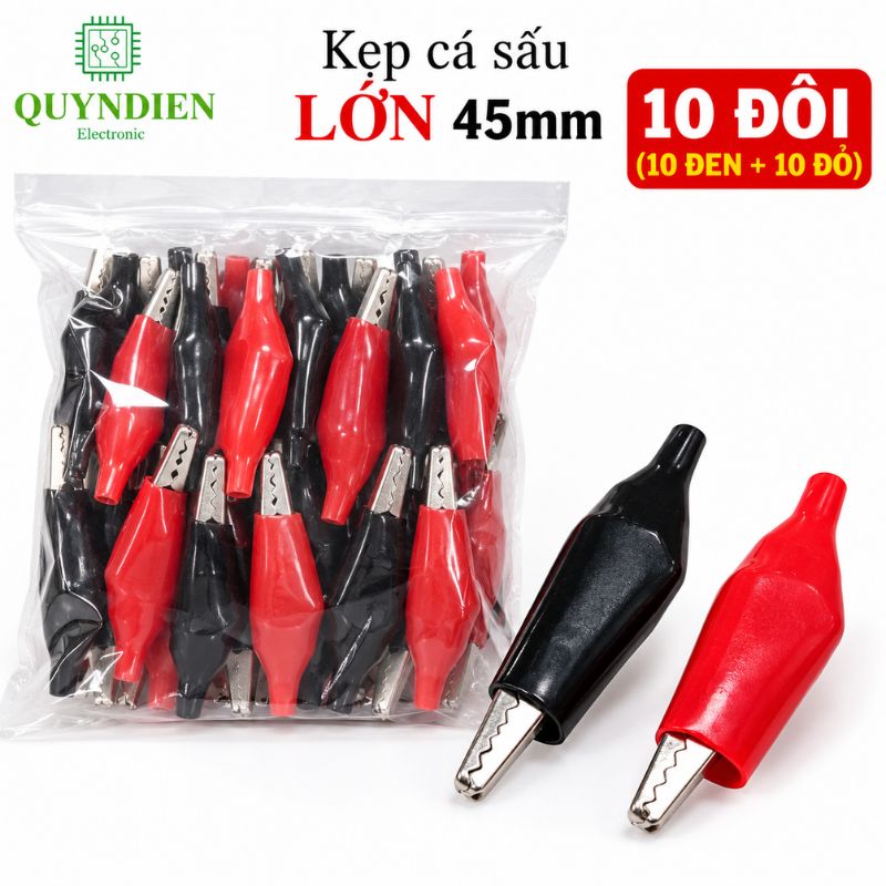 Kẹp cá sấu - Loại LỚN 45mm
