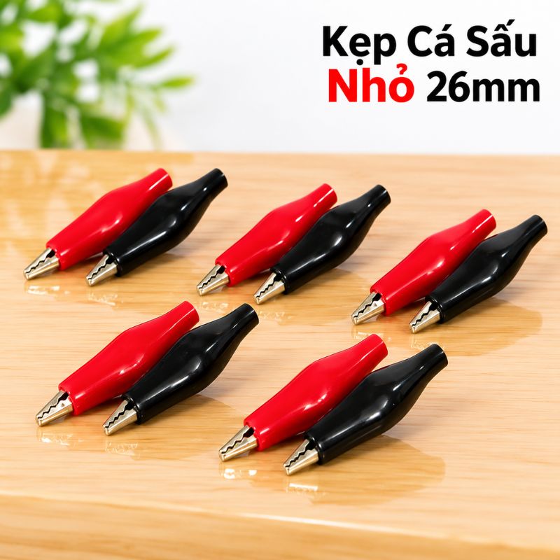 Kẹp cá sấu loại nhỏ 25mm