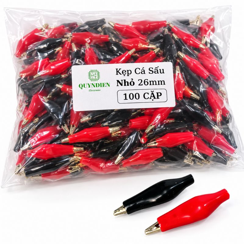 Kẹp cá sấu loại nhỏ 25mm
