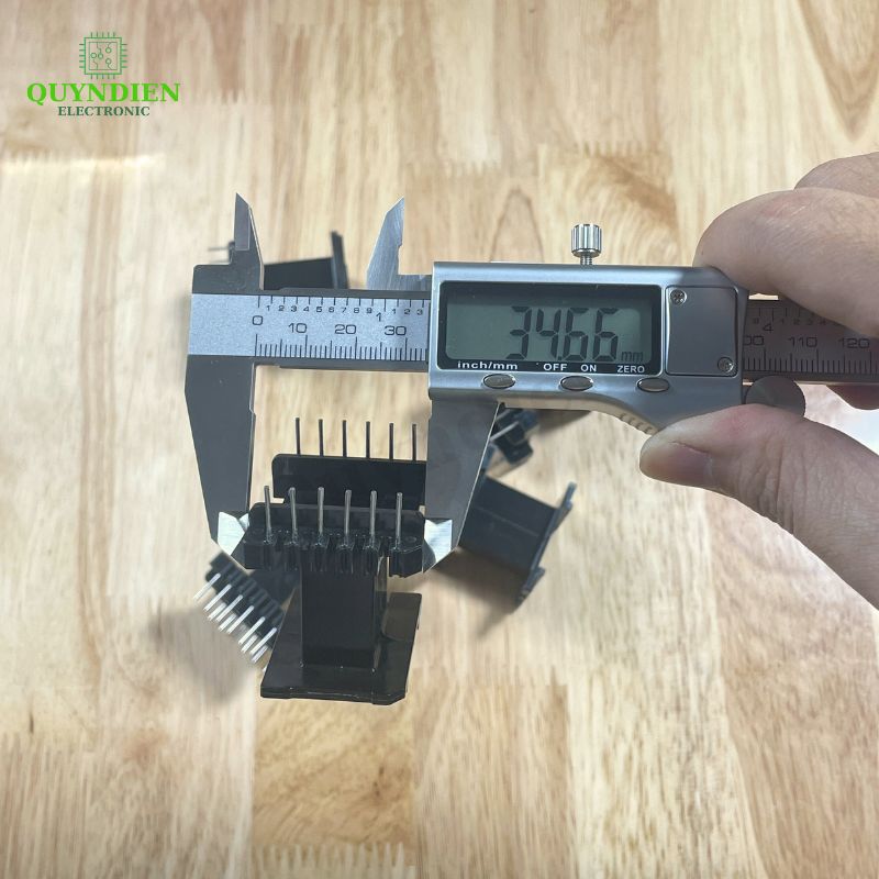 Khuôn Biến Áp EE4220 Đứng (6+6 Chân)