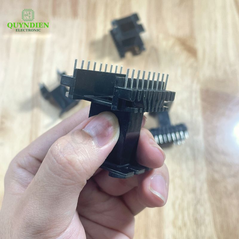 Khuôn Biến Áp EE4220 Đứng (9+9 Chân)