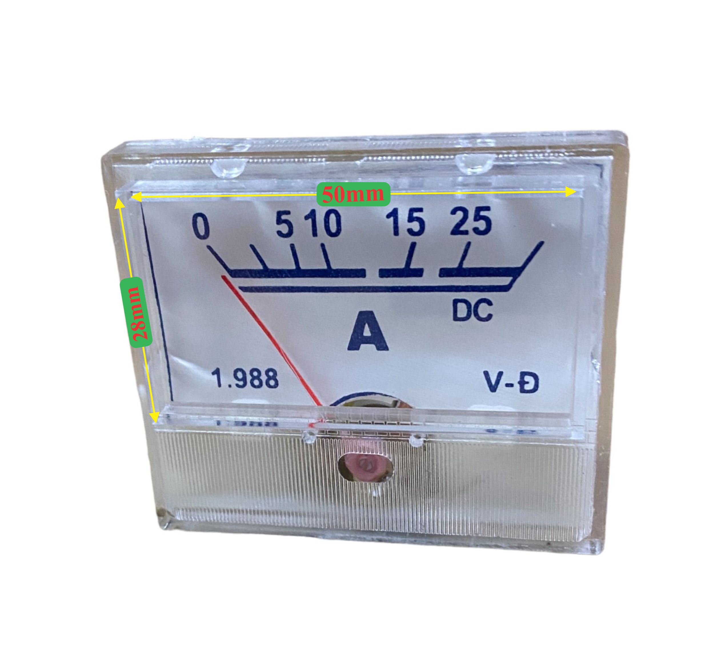 Đồng hồ Ampe kế đo dòng diện DC loại kim