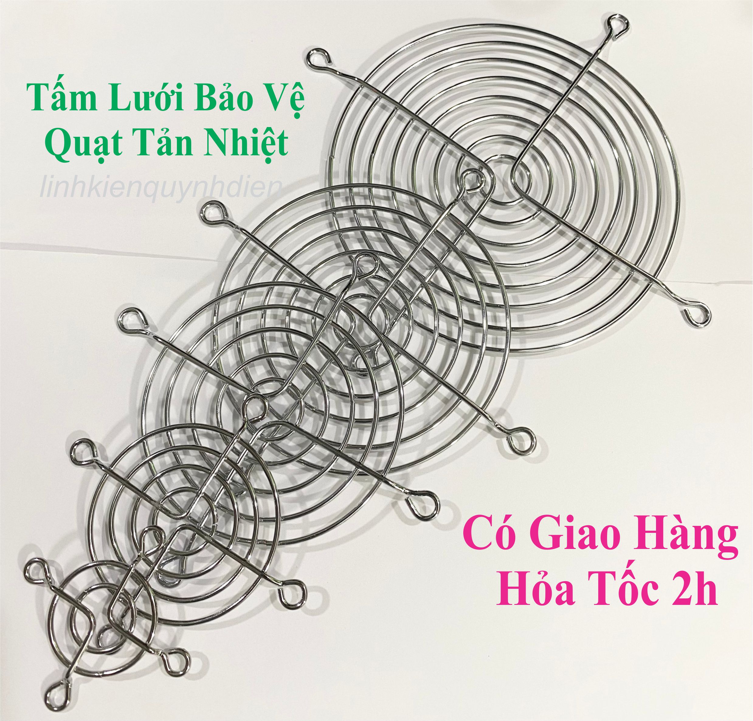 Tấm lưới bảo vệ quạt tản nhiệt 9x9cm
