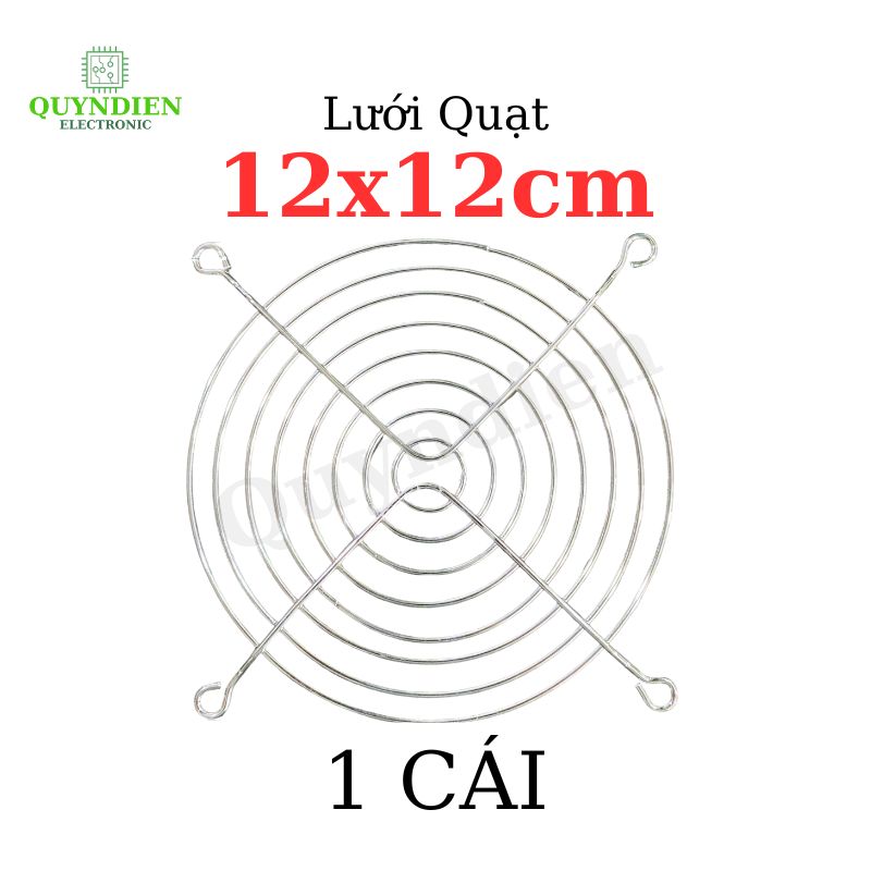 Tấm lưới bảo vệ quạt tản nhiệt 12x12cm