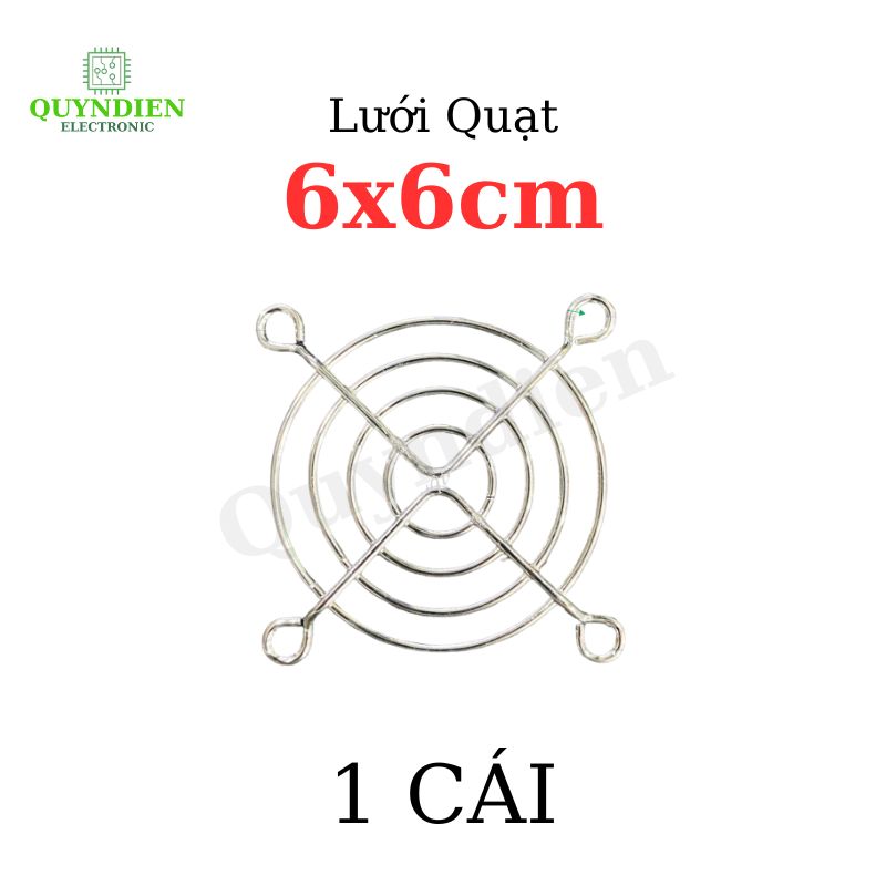 Tấm lưới bảo vệ quạt tản nhiệt 6x6cm