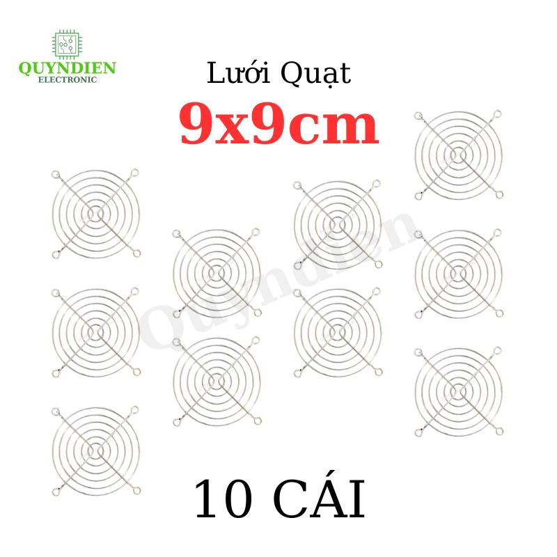 Tấm lưới bảo vệ quạt tản nhiệt 9x9cm