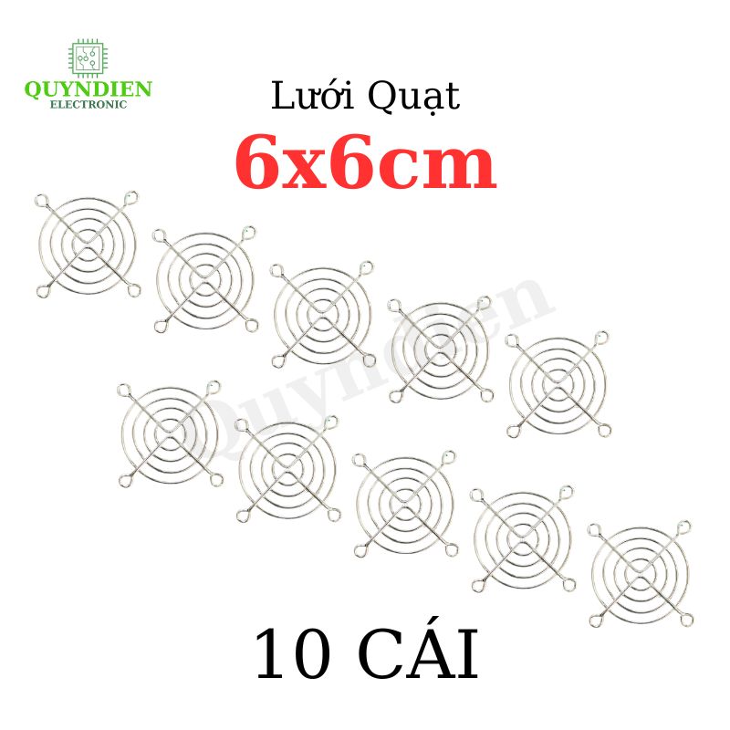 Tấm lưới bảo vệ quạt tản nhiệt 6x6cm