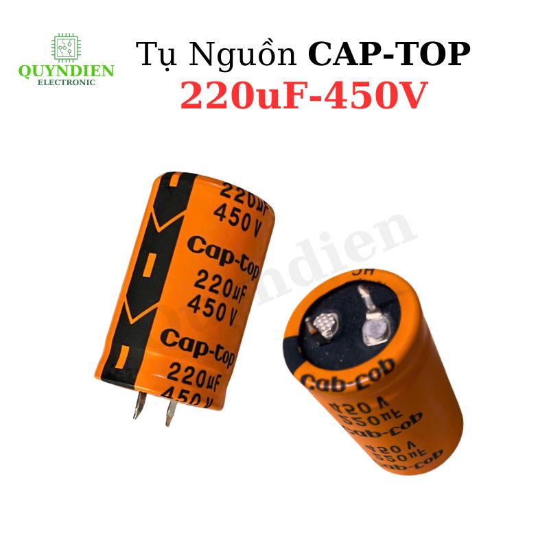 Tụ Lọc Nguồn Cap-Top 220uF 450V