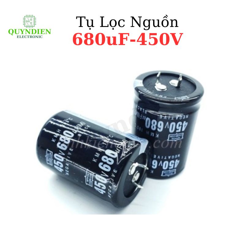 Tụ Lọc Nguồn 680uF 450V