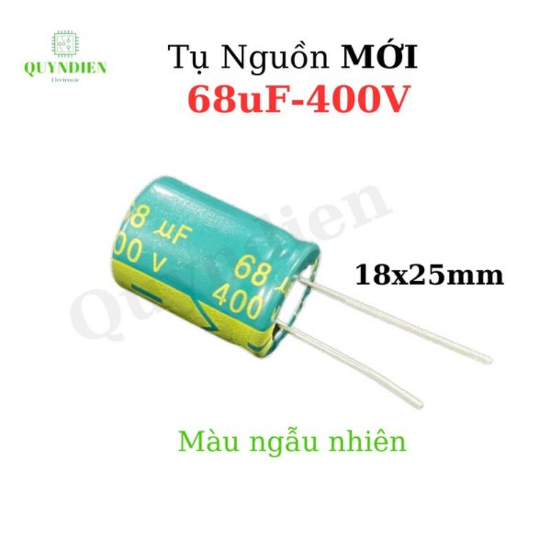 Tụ Lọc Nguồn 68uF 400V