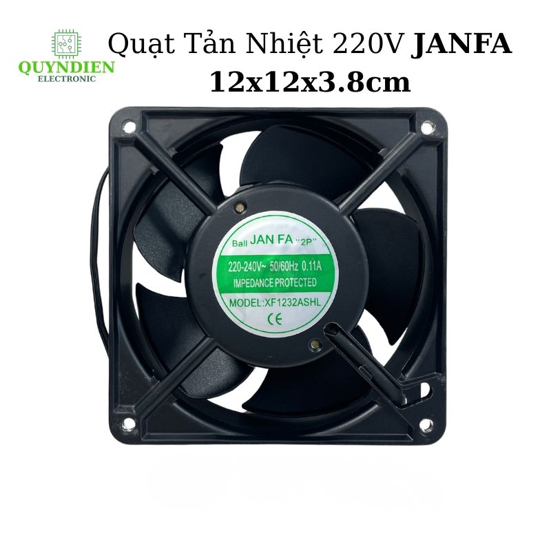 Quạt Tản Nhiệt JANFA 12X12X3.8cm 220V