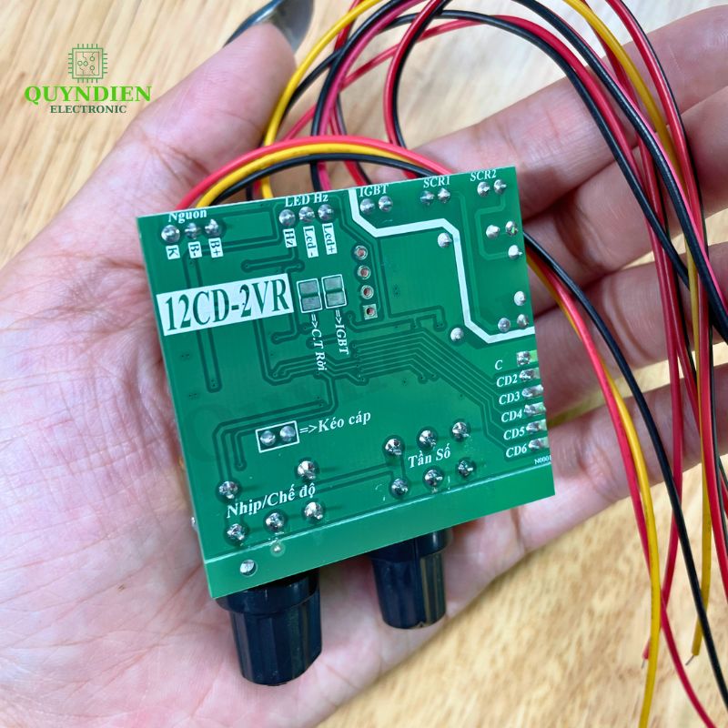 Mạch MCU 12 Chế Độ Xung Đa Bậc