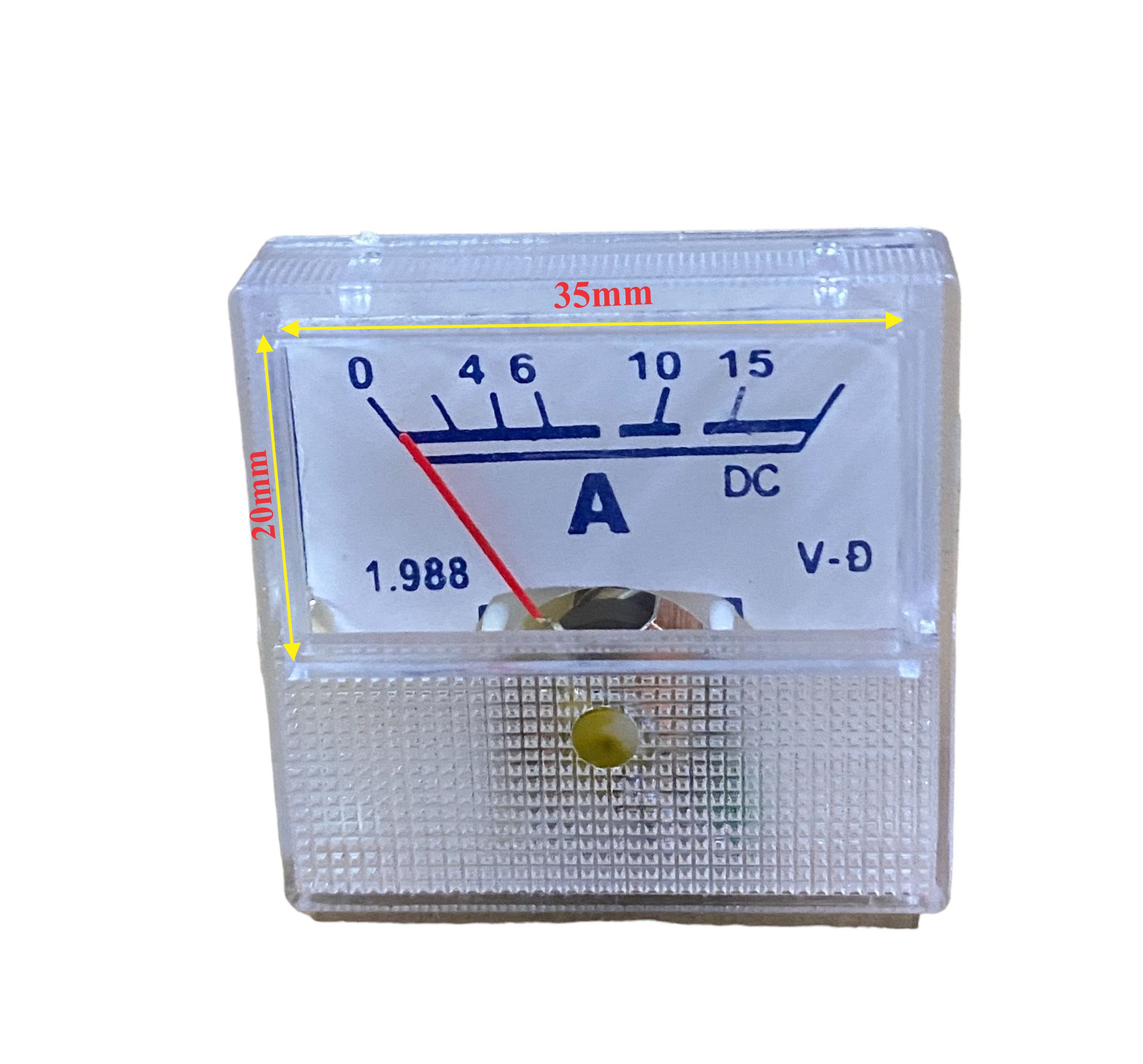 Đồng hồ Ampe kế đo dòng diện DC loại kim