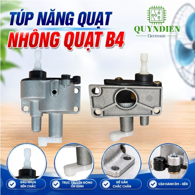 Nhông Quạt, Túp Năng Quạt B4 – Dùng Cho Quạt Treo, Quạt Đứng, Quạt Bàn B3 B4 
