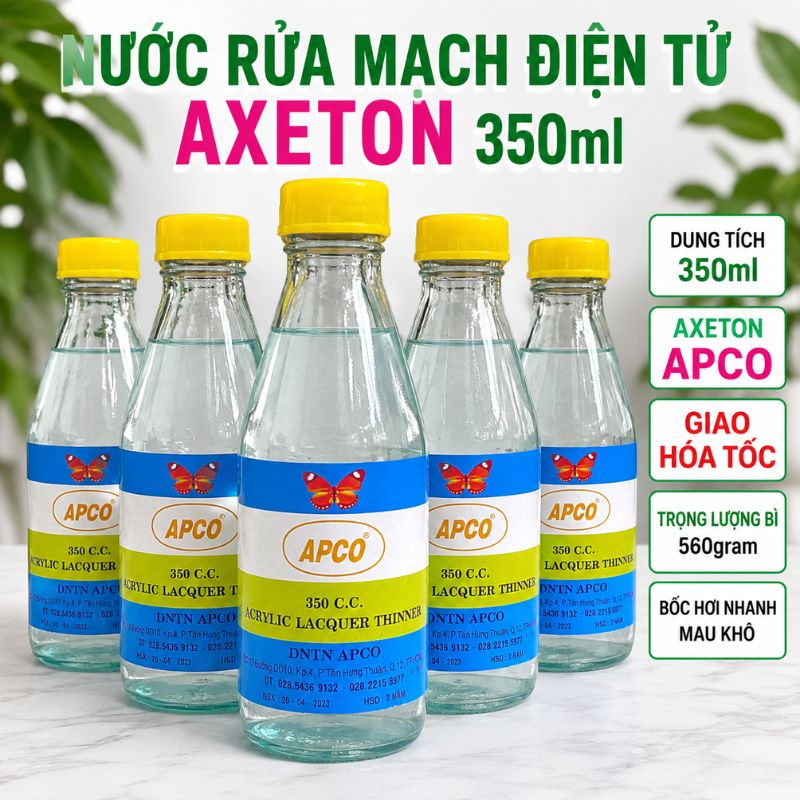 Nước Rửa Mạch Main Điện Tử 350ml Axeton