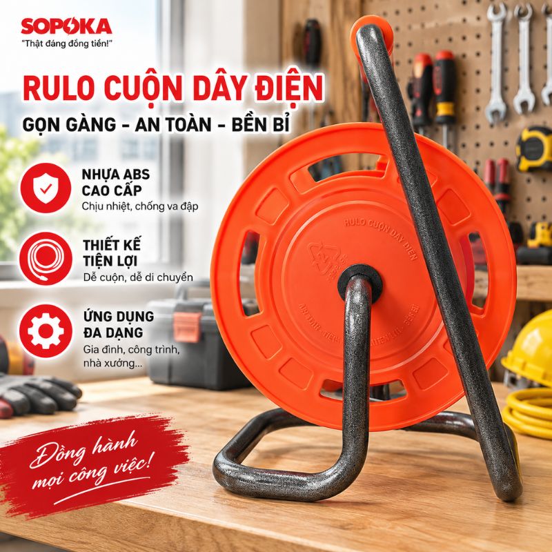 Rulo Cuộn Dây Điện Công Suất 3500W