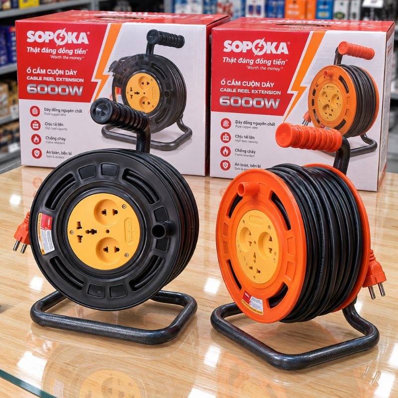 Rulo Cuộn Dây Điện Công Suất 3500W