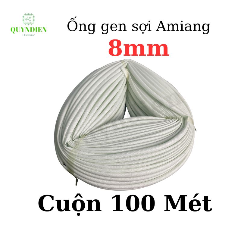 Ống Gen Amiang Sợi Thuỷ Tinh Size 8mm