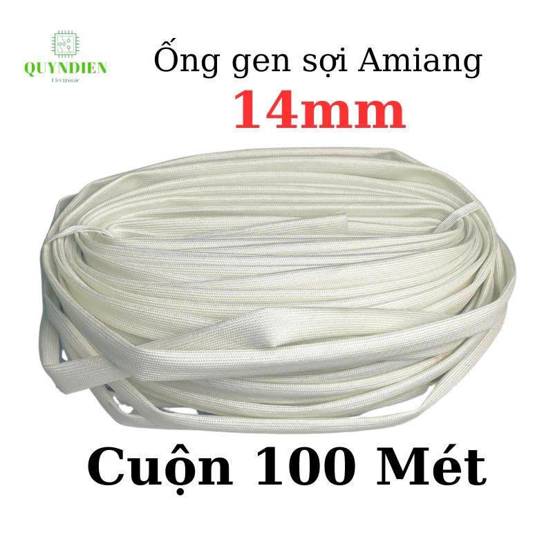 Ống gen sợi thuỷ tinh AMIANG chống cháy size 14mm