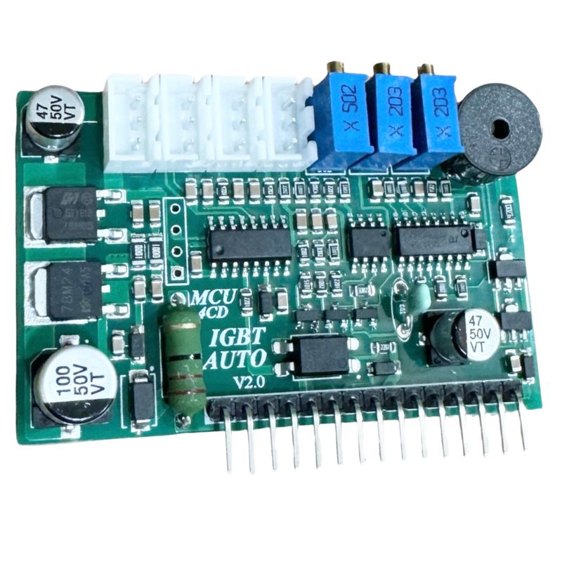 PCB mạch 32 fet 2 biến áp EE55 Băm IGBT auto nguồn nước KÈM dao động 6 Chân KA3525 + Lái MCU 4 Chế độ