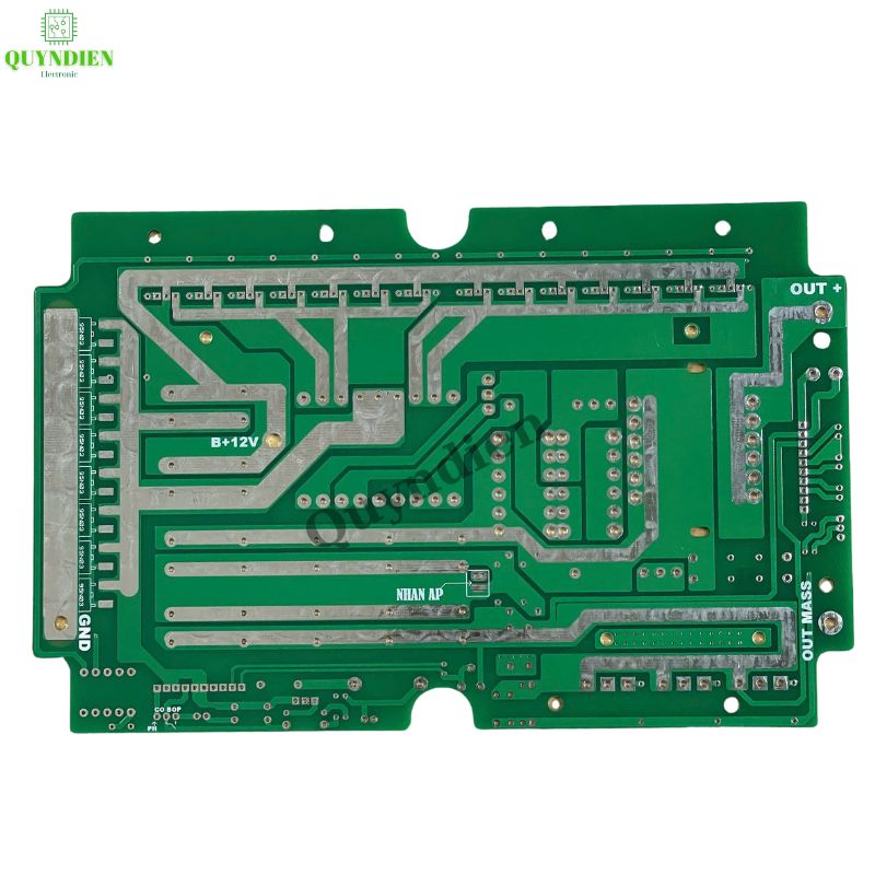 PCB bo mạch kích điện 14 fet nhỏ cách li băm IGBT + Dao động (sợi thủy tinh FR4)