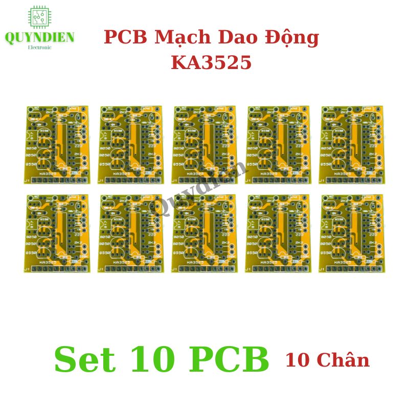 PCB Mạch Dao Động KA3525 (10 chân)