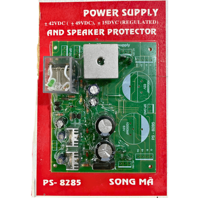 Bo nguồn 2 tụ dùng cho Echo, bo Music, bo Master, bo khuếch đại, amply 35V