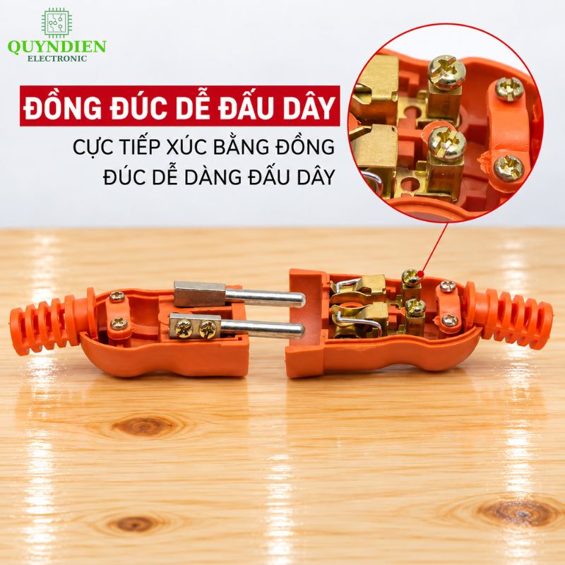 Phích Cắm Cái Chịu Tải Cao 3000W