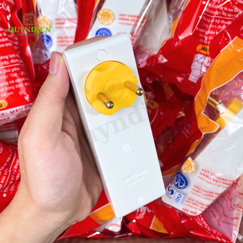 Phích Cắm Đầu Nối Chia Điện Cổ Xoay 5 Cửa SOPOKA