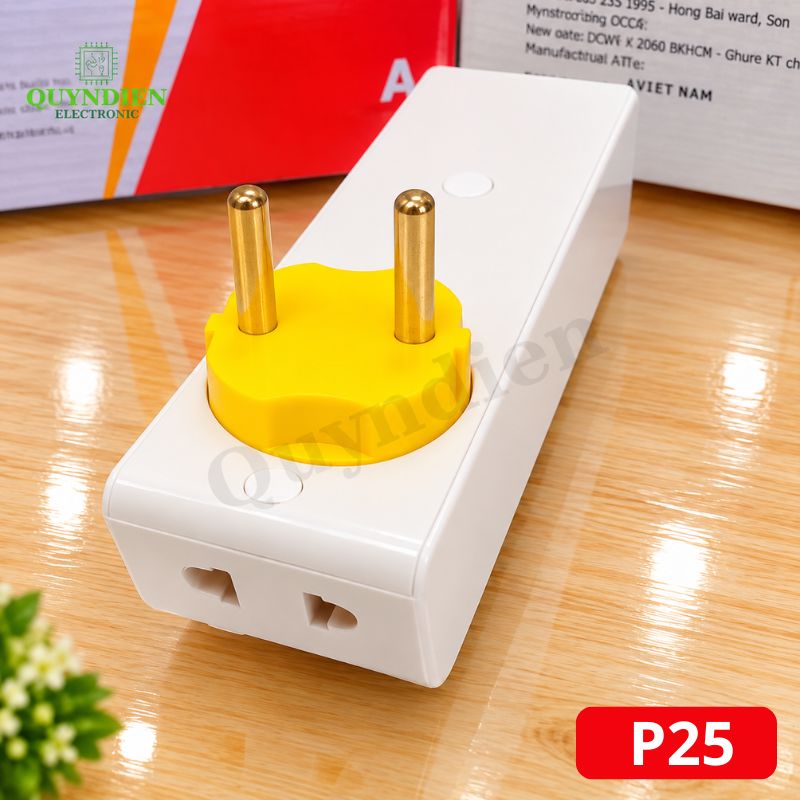 Phích Cắm Đầu Nối Chia Điện Cổ Xoay 5 Cửa SOPOKA