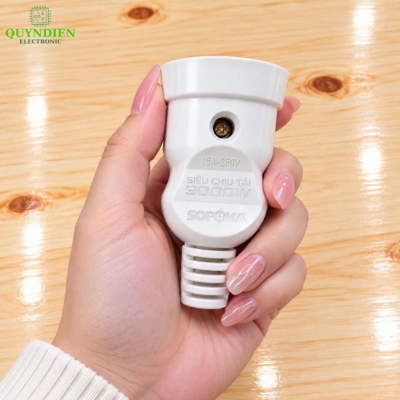 Phích Cắm Cái Chịu Tải Cao 3000W