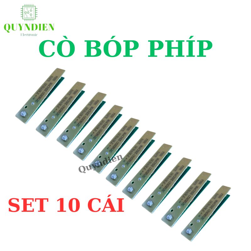 Cò Bóp Phíp Thủy Tinh [Set 10 cái]