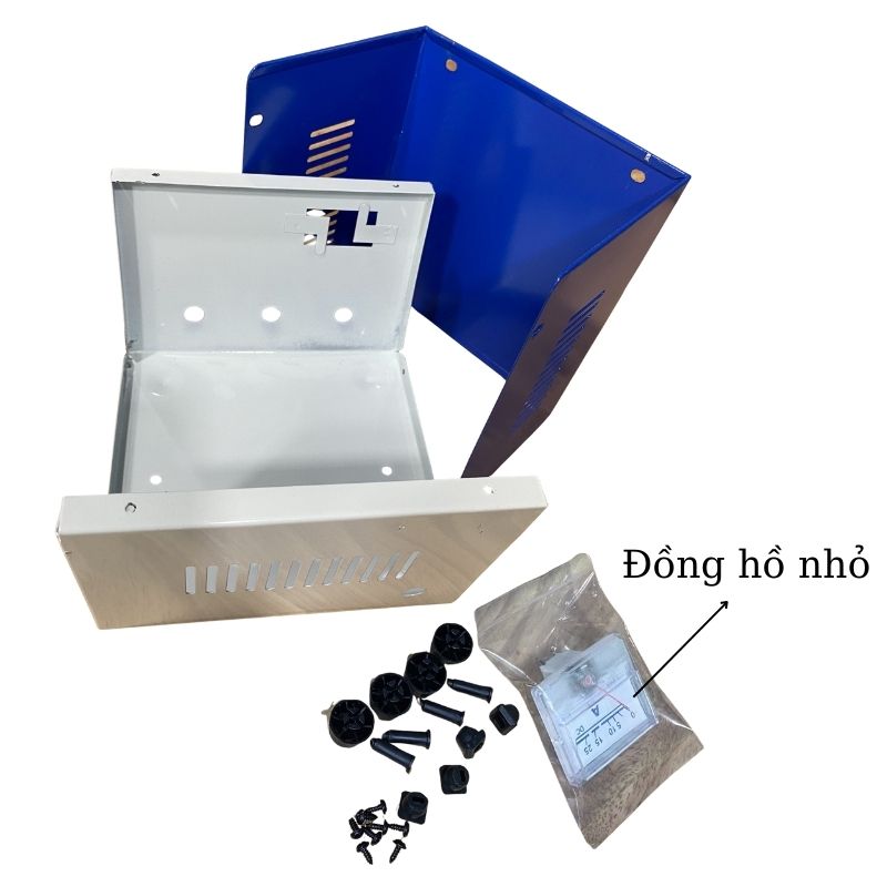 Vỏ Sạc Bình Ắc Quy 10A KÈM Phụ Kiện