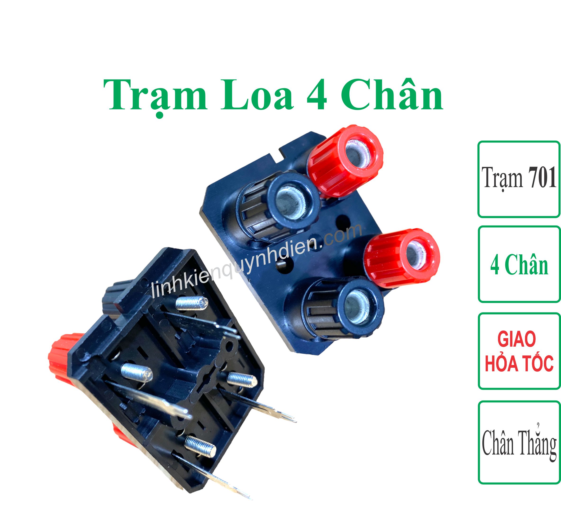 Trạm loa amply 701 Trạm kẹp dây loa Chân Thẳng
