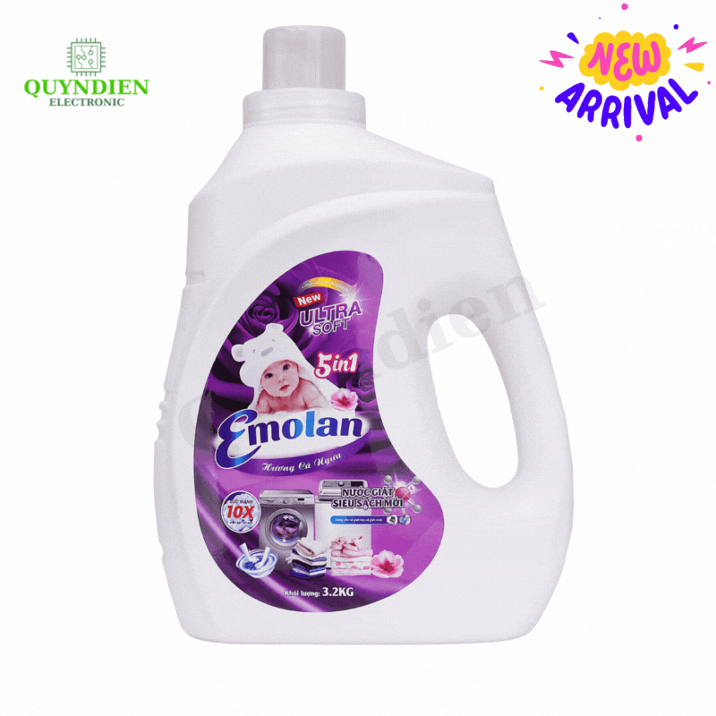 Nước giặt Emolan hương CÁ NGỰA - 3.2L