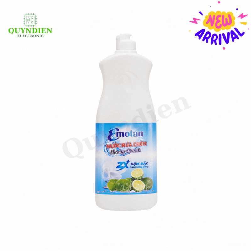 Nước rửa chén Emolan hương CHANH - 800ml