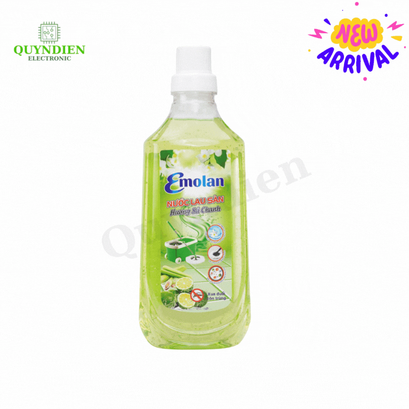 Nước lau sàn Emolan hương CHANH SẢ - 1L
