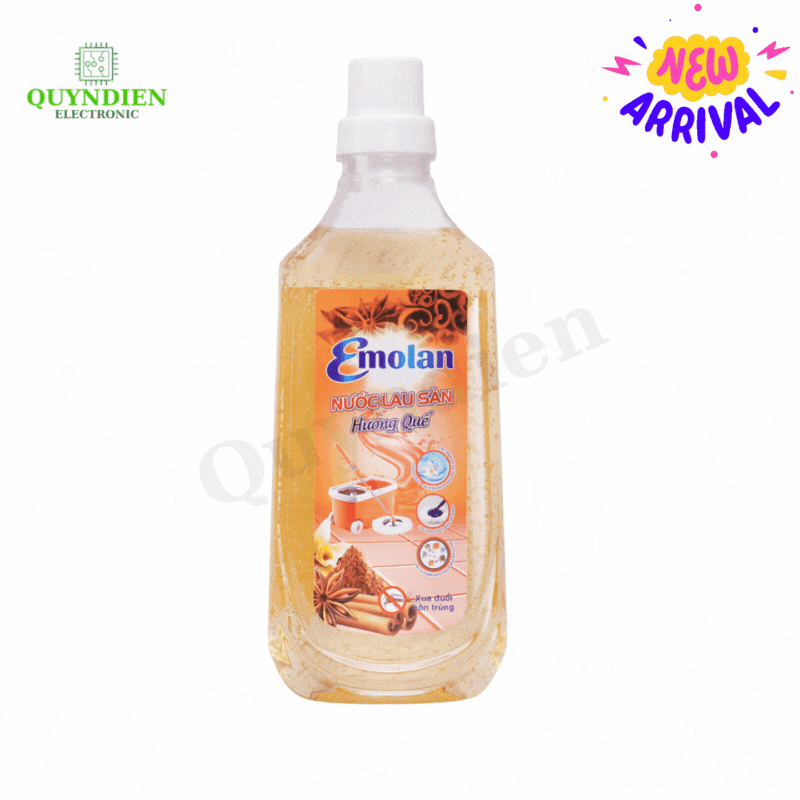 Nước lau sàn Emolan hương QUẾ - 1L