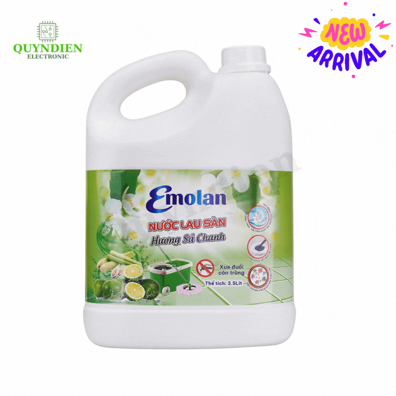 Nước lau sàn Emolan hương CHANH SẢ - 3.5L