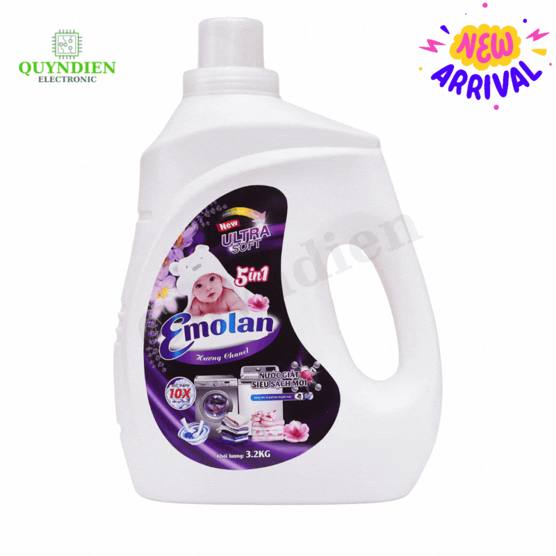 Nước giặt Emolan hương CHANNEL - 3.2L