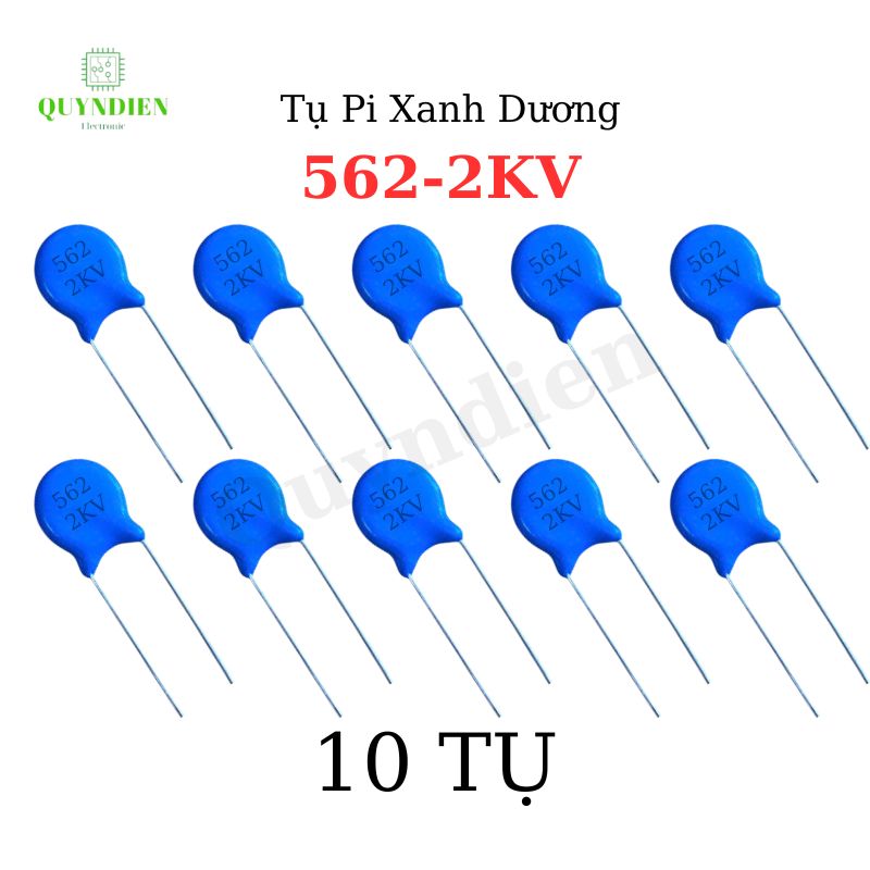 Tụ Cao Áp Tụ Điện Gốm Tụ Xanh Dương 562-2KV