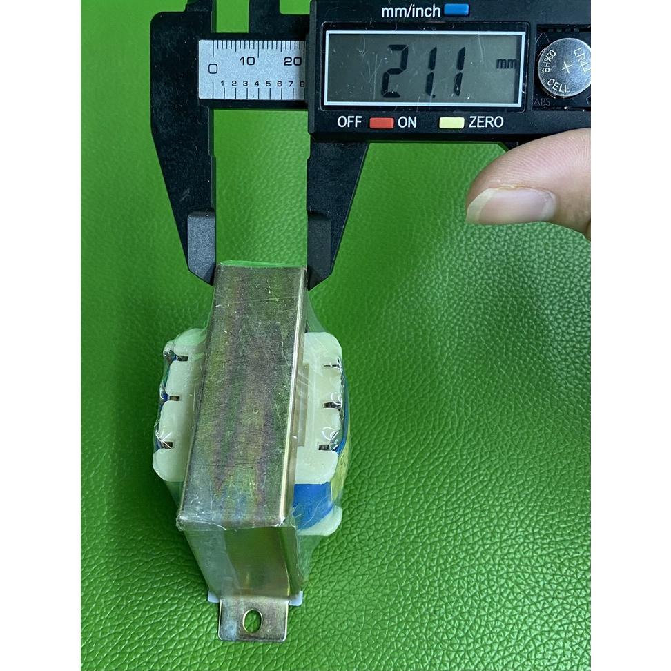 Biến áp đối xứng hạ áp 15v-1A  (AC) vào 220v ra 15v-0v-15v