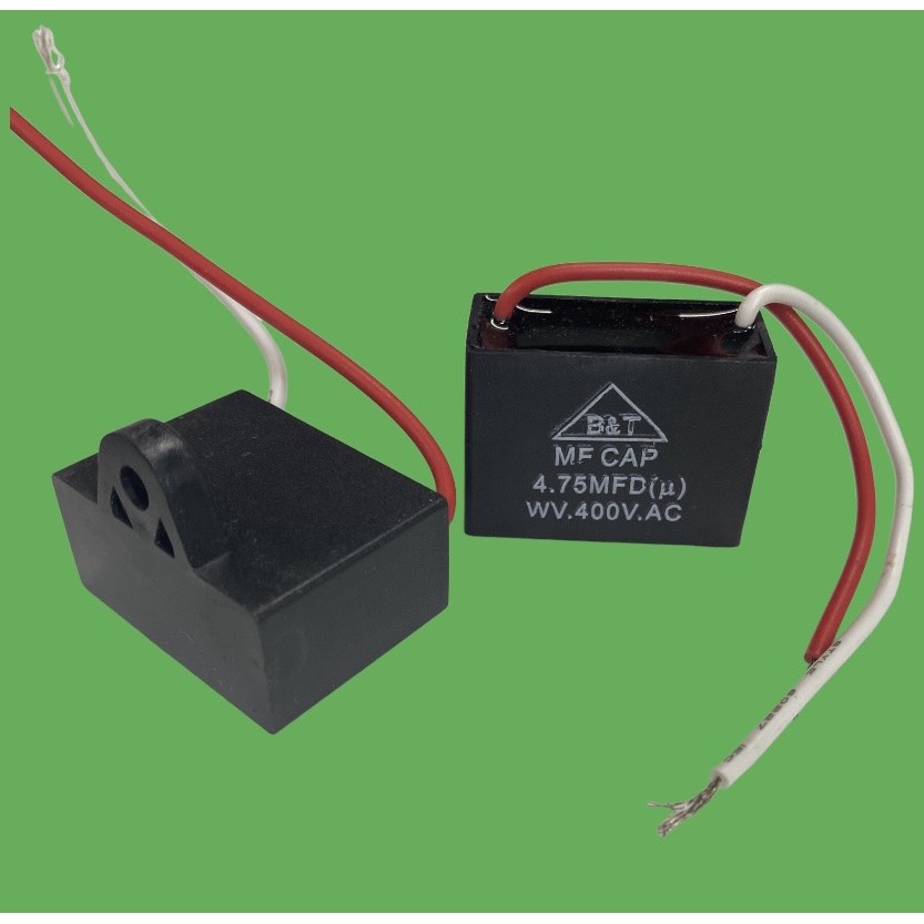 Tụ điện kapa tụ đề tụ ngậm tụ quạt 4.75uf 400V.AC B&T