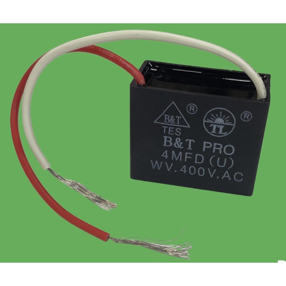 Tụ điện kapa tụ đề tụ ngậm tụ quạt 4uf 400V.AC TÍN LIÊN