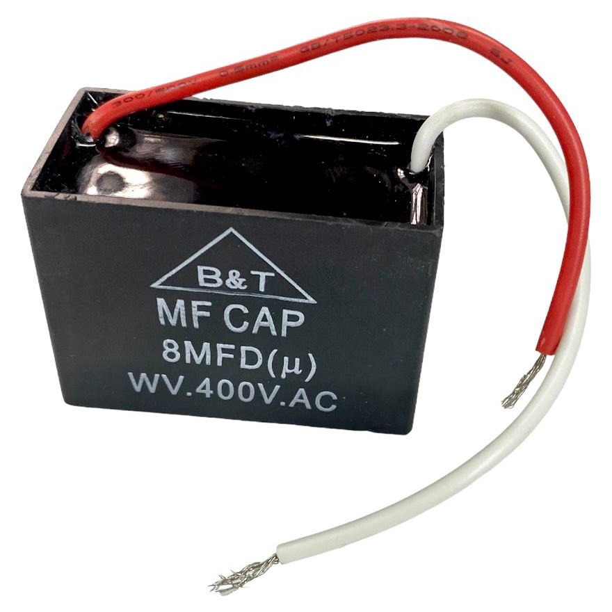 Tụ điện kapa tụ đề tụ ngậm tụ quạt 8uf 400V.AC B&T