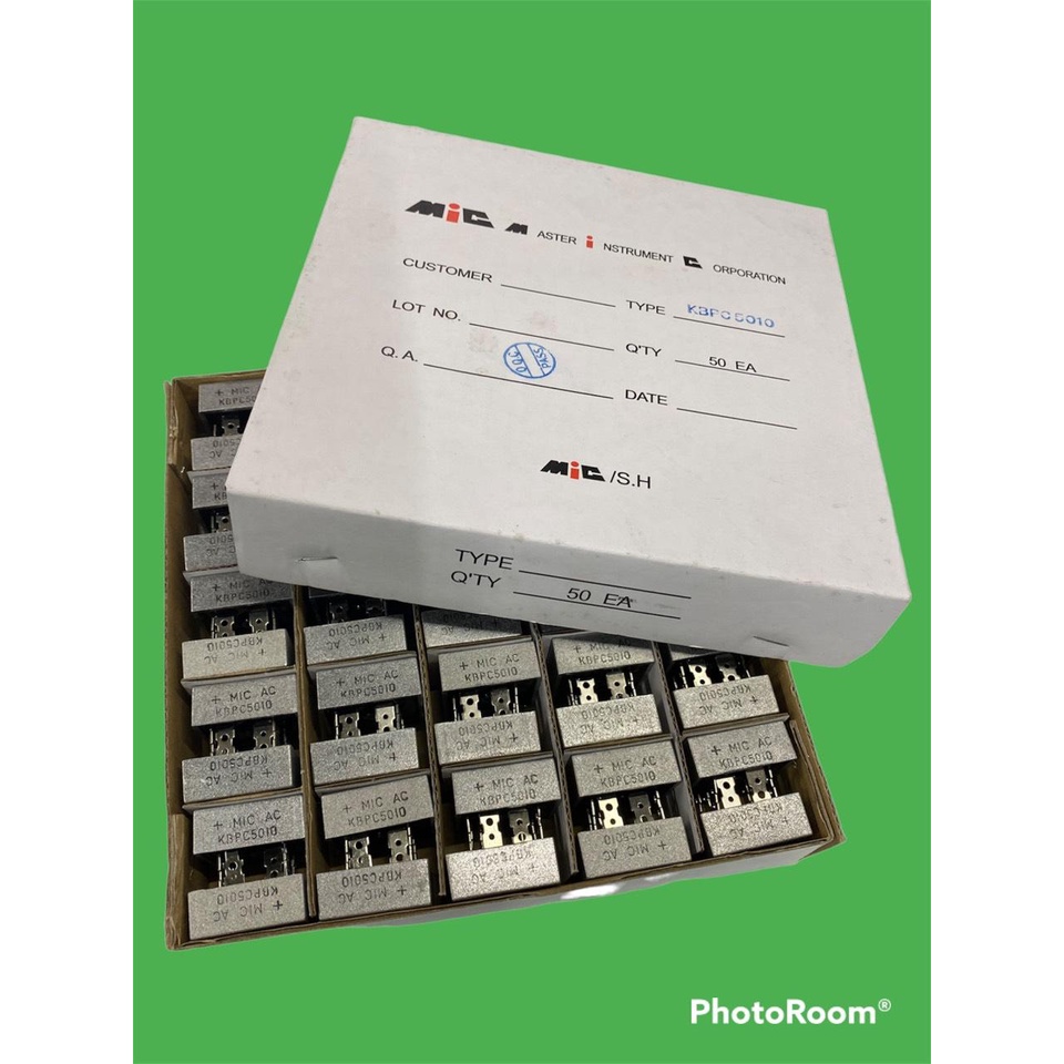 Diode Cầu Nhôm KBPC5010 50A 1000V diot cầu chỉnh lưu 4 chân