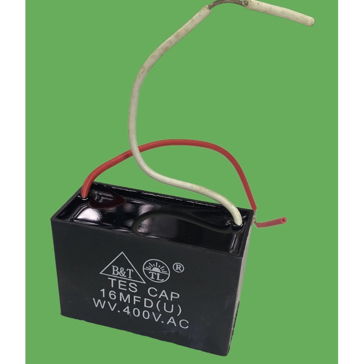 Tụ điện kapa tụ đề tụ ngậm tụ quạt 16uf 400V.AC TÍN LIÊN